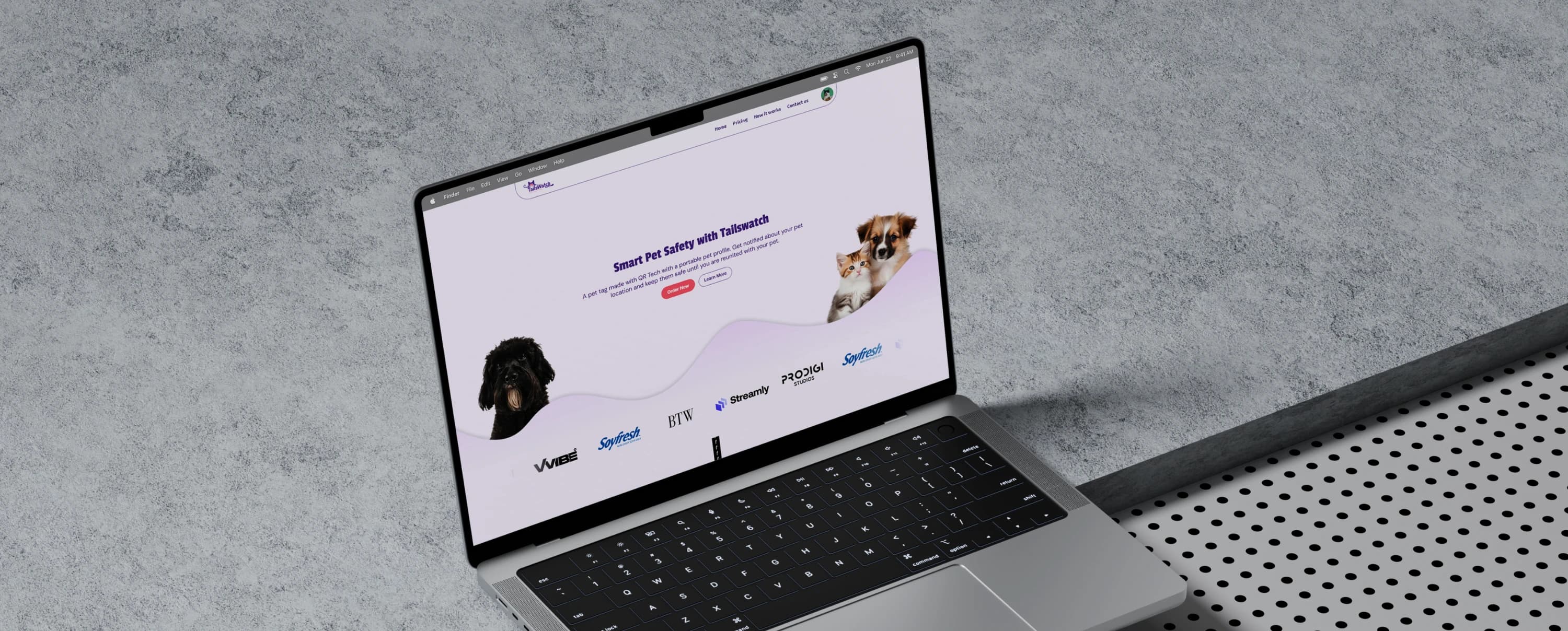 Tailswatch – Framer Portfolio Website